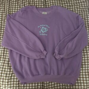 Billabong Lavender Crewneck Sweater